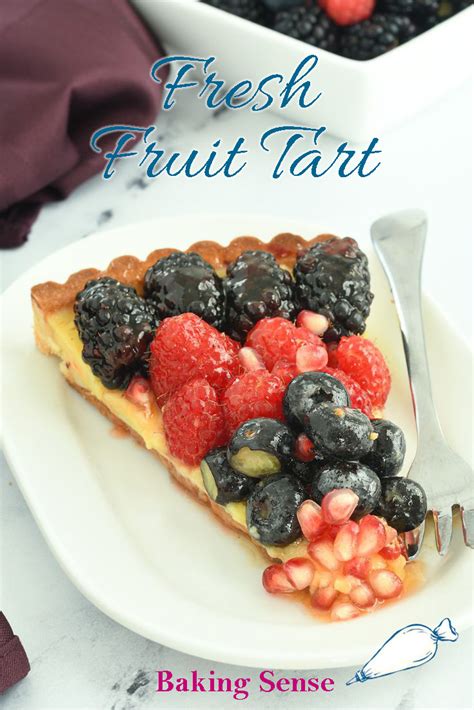 Fruit Tart with Custard Filling - Baking Sense®