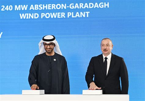 Masdar And Socar Have Broken Ground On Three Major Solar And Wind Power Projects In Azerbaijan