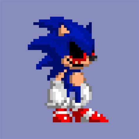 Pixilart - Sonic.exe fnf Doodle Pixel by MrRosillo04