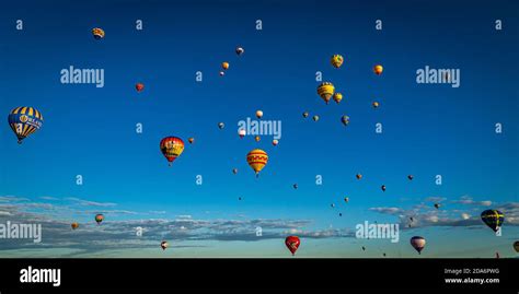 Albuquerque Hot Air Balloon Fiesta Stock Photo Alamy