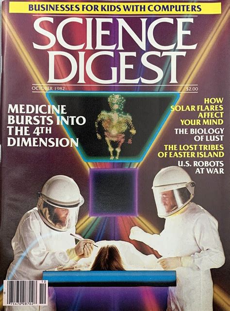 Science Digest October 1982 Medicine Bursts Into The 4th Dimen