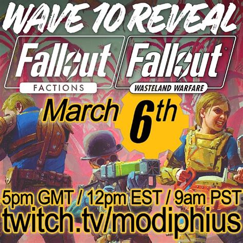 Wave Reveal On Twitch March Th Pm Gmt Factions And Wasteland