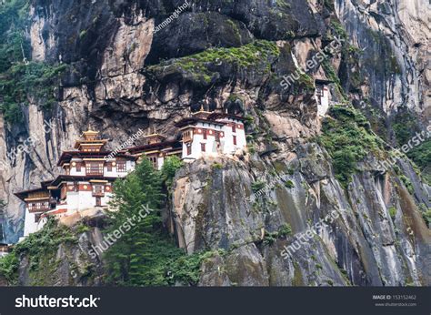 Taktsang Palphug Monastery The Tigers Nest Paro Bhutan Stock