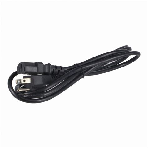 NEW HP 3-Prong Universal 6' ft Trapezoid Computer Power Cord AC Cable ...