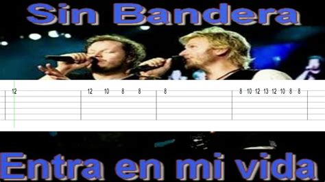 Sin Bandera Entra En Mi Vida Guitarra Tutorial Youtube