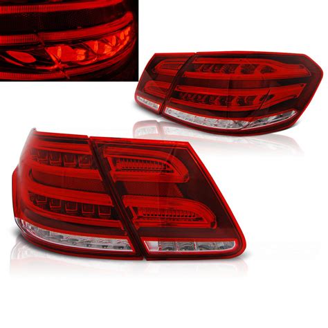 Feux Full Led Mercedes Classe E W Rouge Yakaequiper