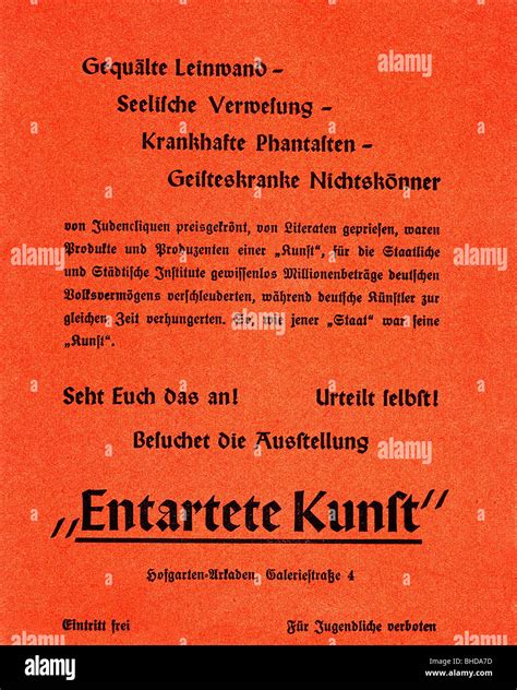 National Socialism Nazism Propaganda Advertising Flyer For The