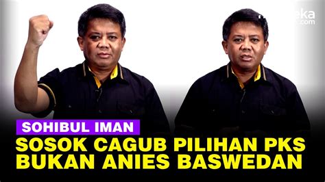 Profil Sohibul Iman Cagub Diusung PKS Dan Bukan Pilih Anies Baswedan