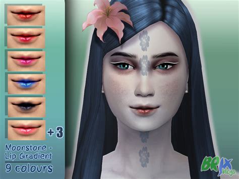 The Sims Resource Moonstone Lip Gradient