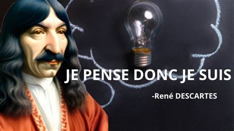 Je Pense Donc Je Suis La Philosophie De Descartes YouTube