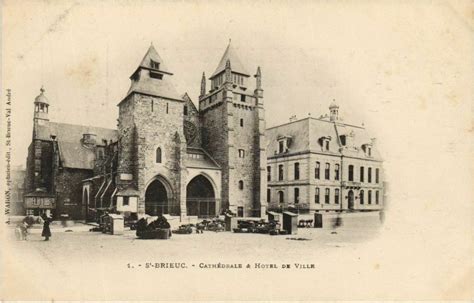 Saint Brieuc Cathedrale Hotel de Ville France à Saint Brieuc Cartorum