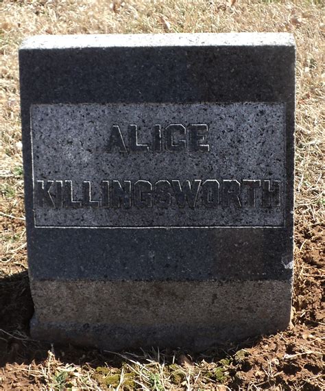 Alice Rountree Killingsworth Monumento Find A Grave