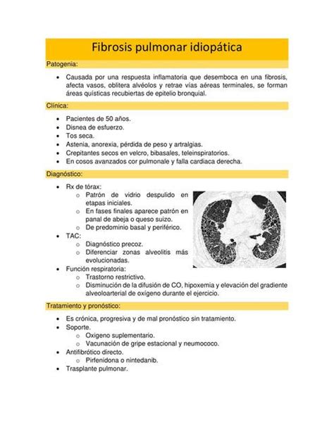 Fibrosis Pulmonar Idiopática PDF | Medicina.zip | uDocz