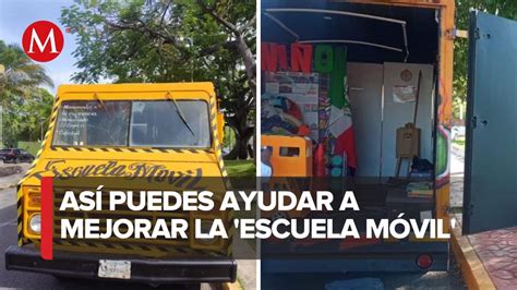 Así es la escuela móvil para niños en situación de calle YouTube