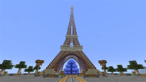 Eiffel Tower Minecraft Map