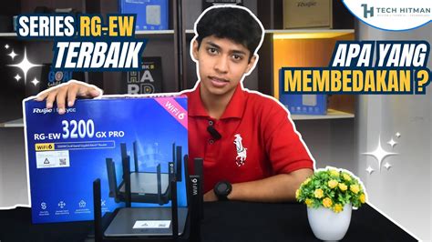 Unboxing Ruijie Rg W Gx Pro Akses Poin Wi Fi Terbaik Youtube