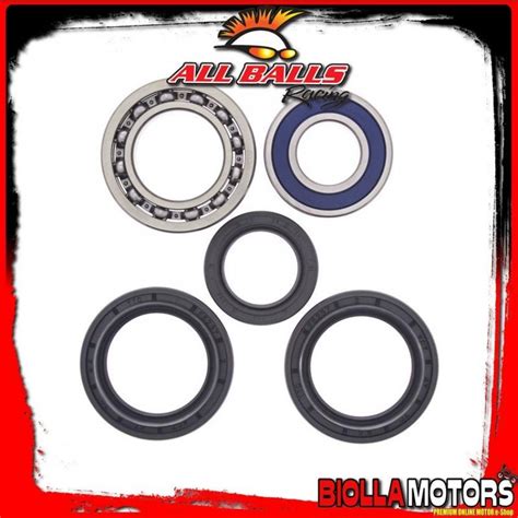 25 1139 Kit Cuscinetti Ruota Posteriore Yamaha Yfm400 Big Bear 4wd 400