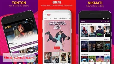 Rekomendasi Aplikasi Nonton Film Gratis