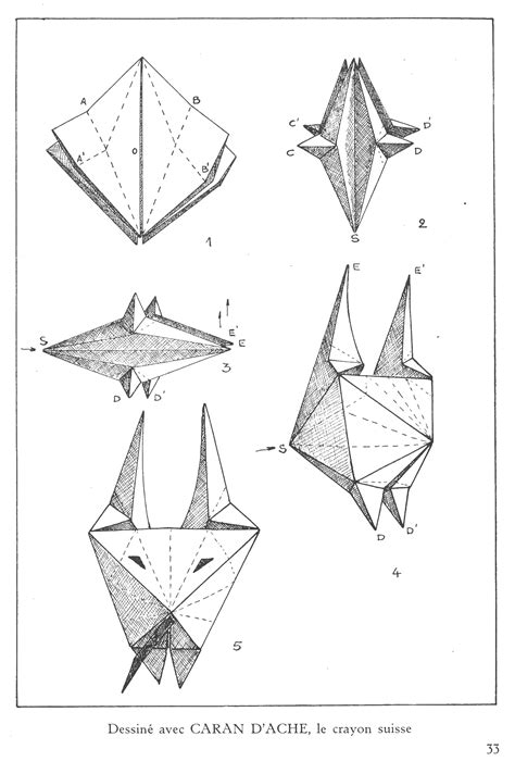 Complex Origami Instructions