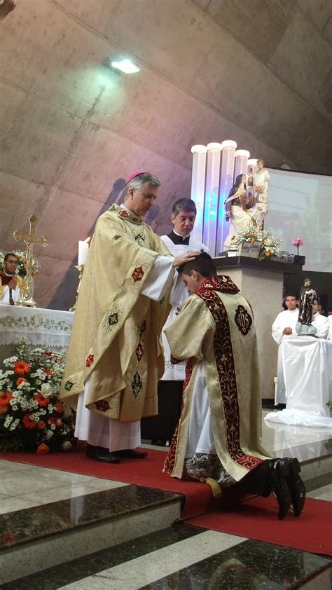 Ordem Dos Cl Rigos Regulares Teatinos Ordena O Sacerdotal Do Padre