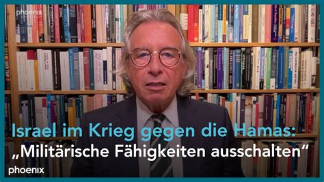 Politikwissenschaftler Thomas J Ger Zur Lage In Israel Und Gaza Youtube