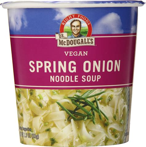 Amazon Dr McDougall S Right Foods Vegan Spring Onion Noodle Soup