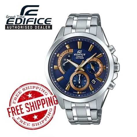 Ready Stock Official Marco Warranty Casio Edifice Efv D A Standard