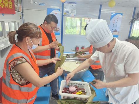 浓情端午粽叶飘香 工地慰问暖人心 企业频道 东方网