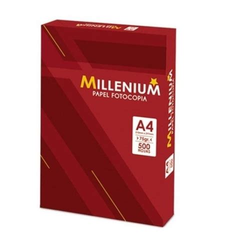 Millenium Papel Fotocopia A Gr Paperstop