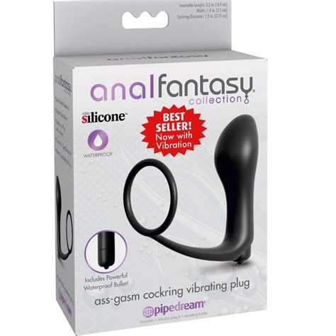 Anal Fantasy Elite Collection Plug Vibratore Cockring Ass Gasm Glad