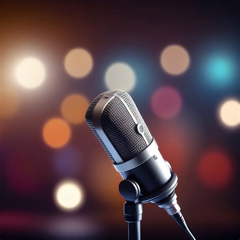 Download Ai Generated Podcast Microphone Royalty Free Stock