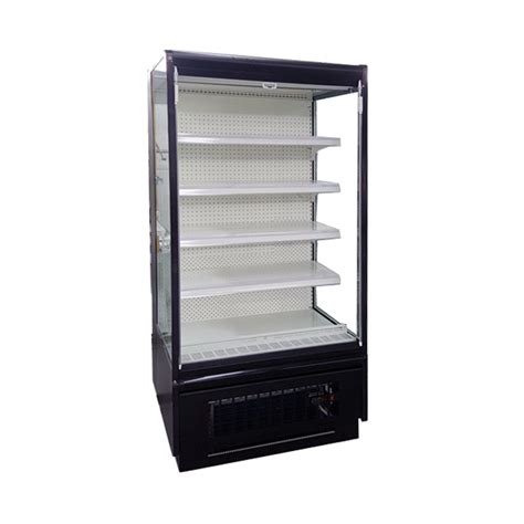 Retail Refrigerated Display Cases With LED Lighting Easy Loading And ...