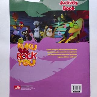 Jual Buku Aktivitas Anak Kuku Rock You Binus Stiker Pengenalan Angka