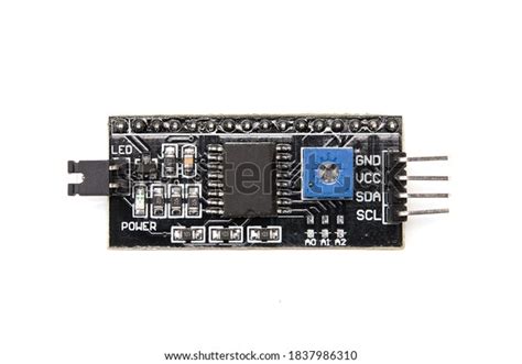 Lcd Display Module I2c Isolated Stock Photo 1837986310 Shutterstock