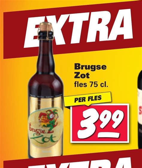 Brugse Zot Cl Per Fles Aanbieding Bij Nettorama