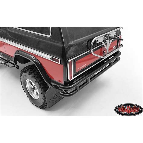 Pare choc arrière Rhino Noir pour TRX 4 79 Bronco Ranger XLT CCHand