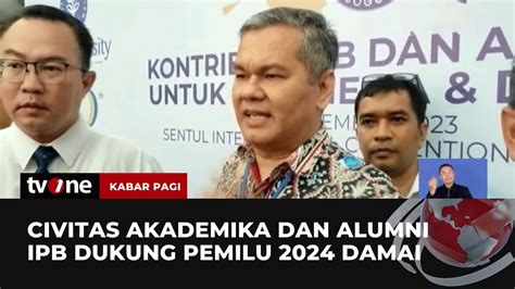 Civitas Alumni IPB Dukung Pelaksaan Pemilu 2024 Berjalan Damai