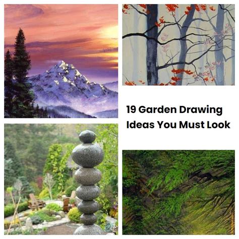 Garden Drawing Ideas You Must Look Sharonsable