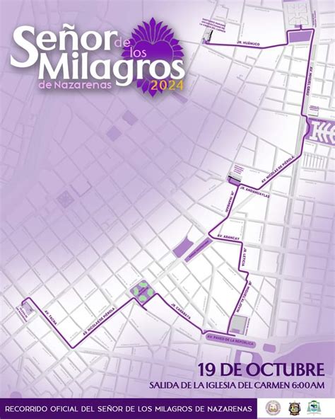 Se Or De Los Milagros Recorridos Fechas Misas Y Todo Lo Que Tienes