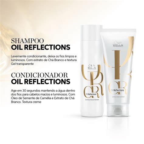 Kit Wella Oil Reflections Mask Duo Beleza Na Web