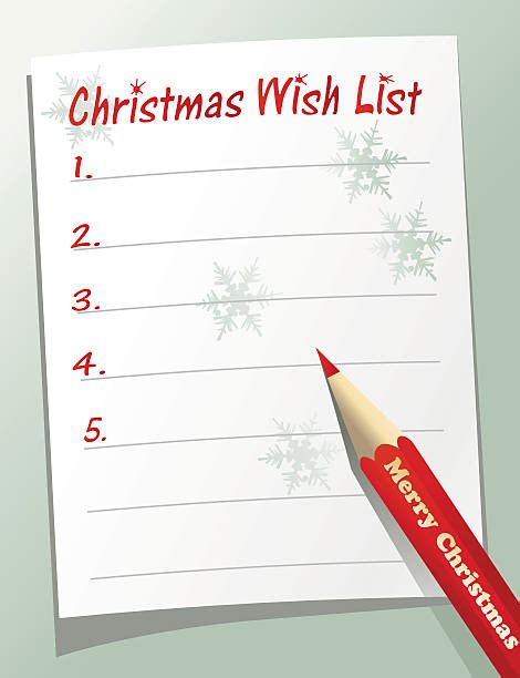 Best Wish List Illustrations, Royalty-Free Vector Graphics & Clip Art ...