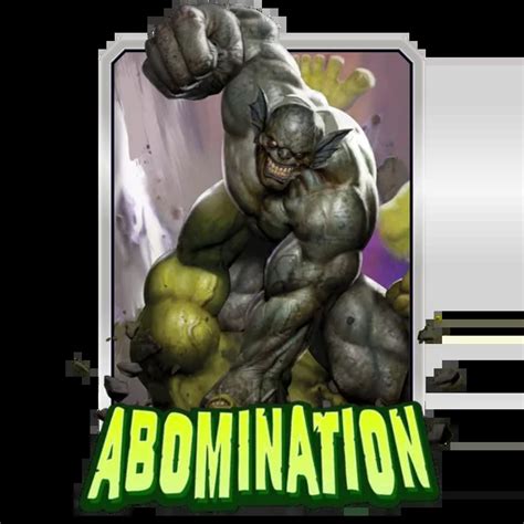 Abomination - MARVEL SNAP Card - Untapped.gg