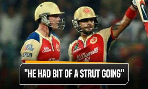 Watch Cocky And Arrogant Ab De Villiers Shares His First Impression Of Virat Kohli Chris