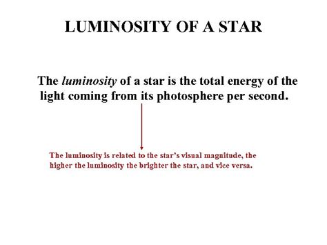 A STAR S LUMINOSITY TEMPERATURE RADIUS Photosphere Thermonuclear