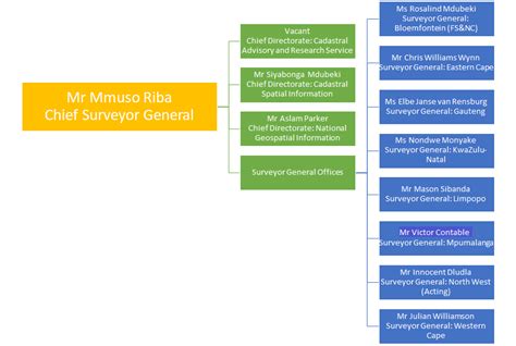 Chief Surveyor General Structure