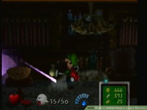 How To Defeat Nana In Luigis Mansion 6 Steps With Pictures