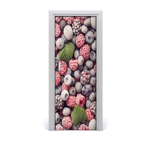 Autocollant De Porte Fruits Congel S Tulup Fr