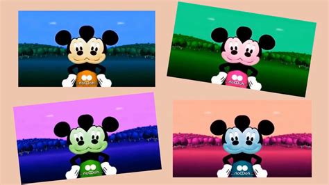 The Mickey Mouse Clubhouse Intro Has A Multiple Color Conga Bushers