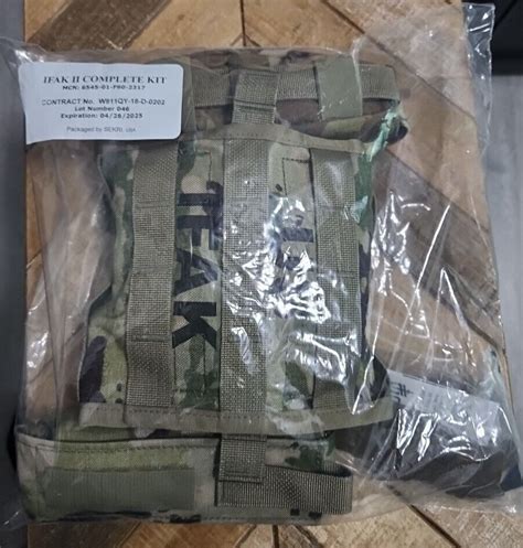 US Army Sekri IFAK II Individual First Aid Sealed Complete Kit Multicam OCP