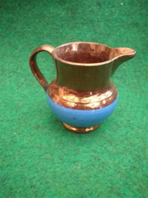 Ancien Petit Pot Lait Pichet En C Ramique De Jersey Eur